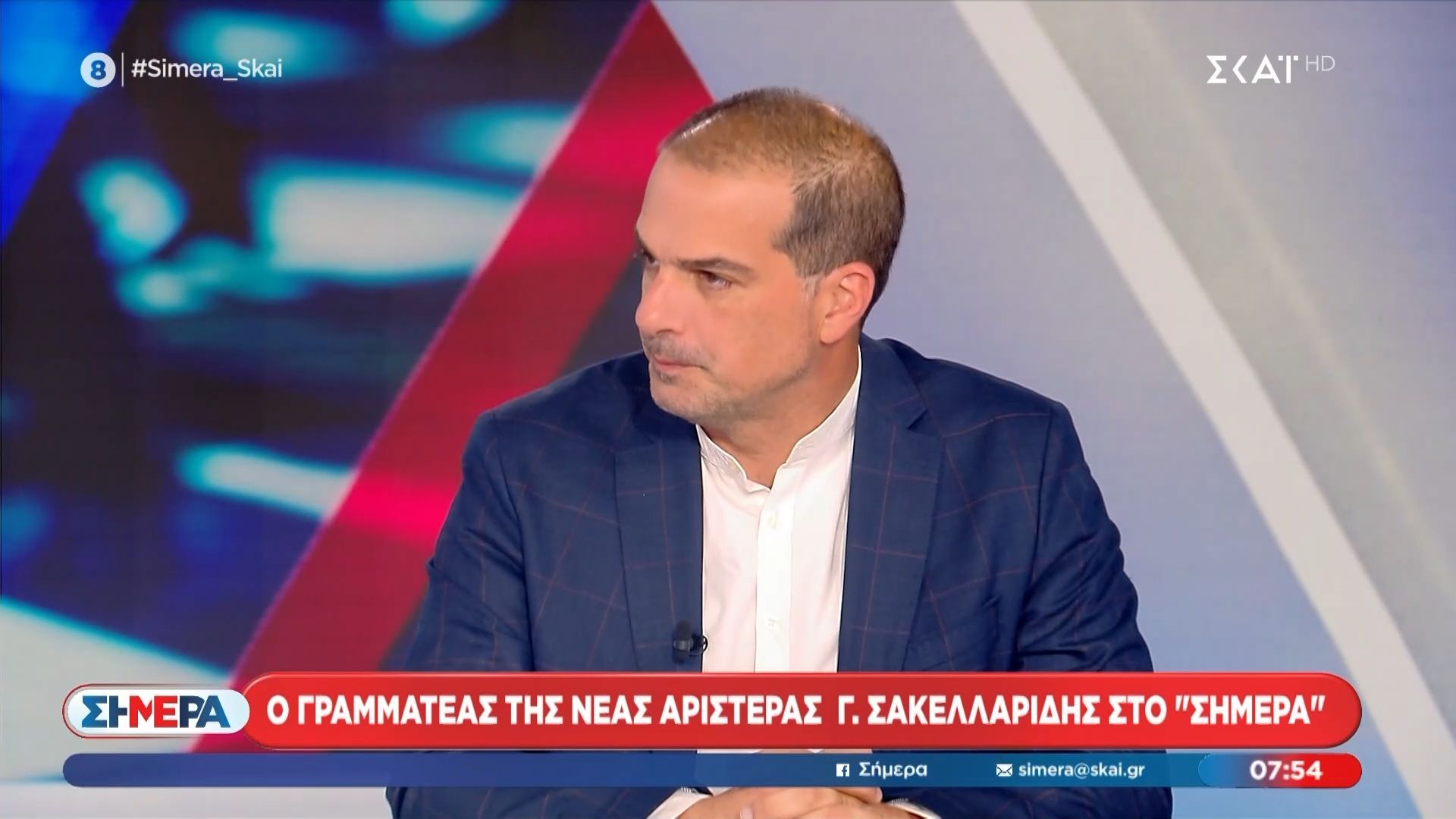 Γ. Σακελλαρίδης: «Έπρεπε κάποιοι σύντροφοι να έχουν φύγει νωρίτερα από τη Νέα Αριστερά»
