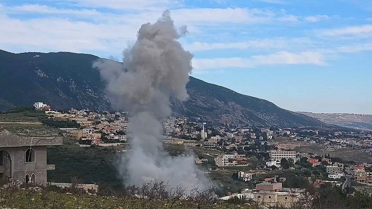 Ισραηλινή αεροπορική επιδρομή στον νότιο Λίβανο προκαλεί ζημιές σε κατοικίες και επιχειρήσεις