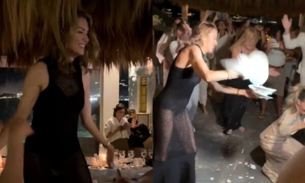 Βίκυ Καγιά στη Μύκονο: Χόρεψε αισθησιακό τσιφτετέλι πάνω στις καρέκλες και έσπαγε πιάτα (Βίντεο)