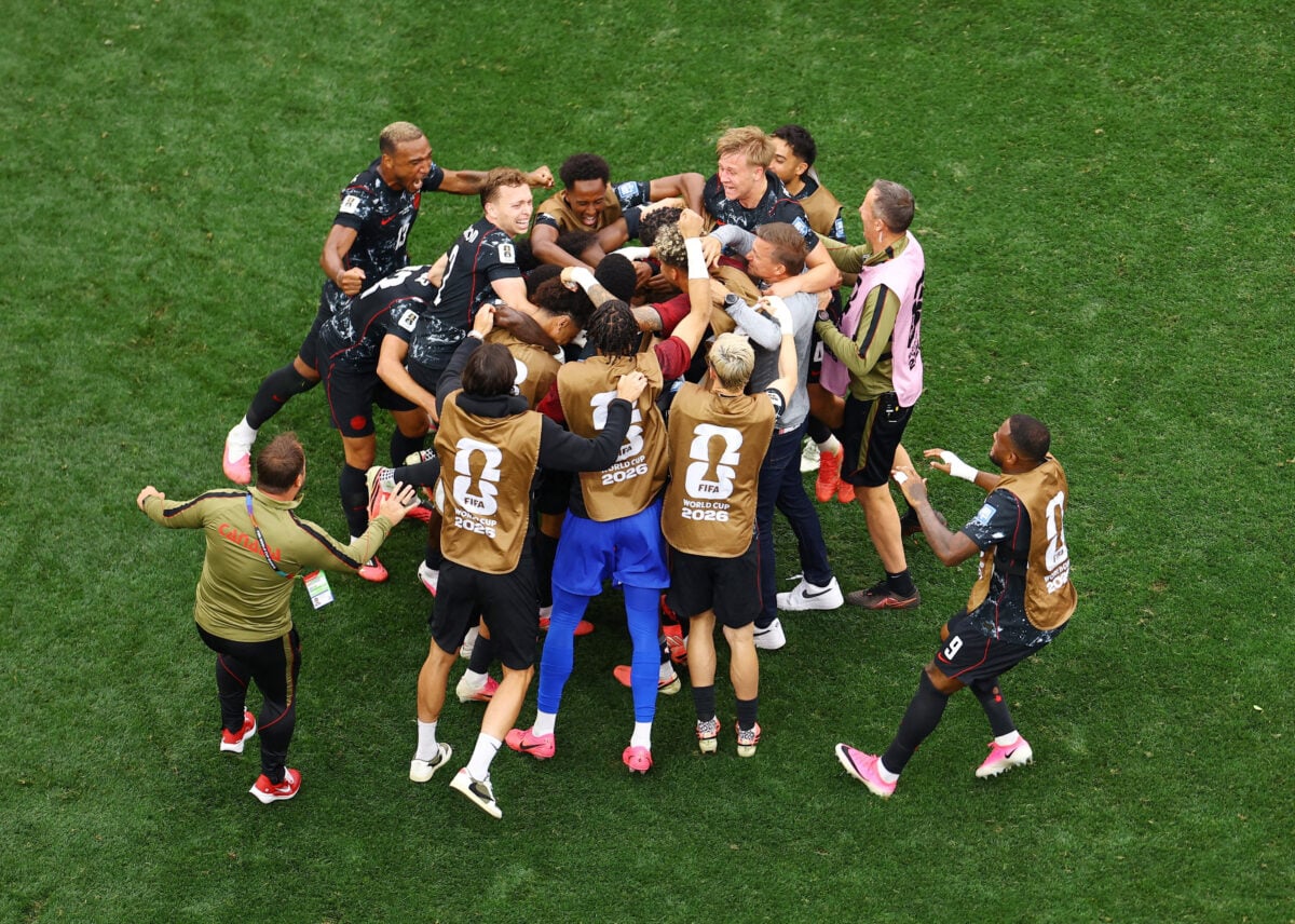 Μουντιάλ 2026: Οι πανηγυρισμοί των ποδοσφαιριστών του Καναδά και οι παίκτες της Νότιας Αφρικής