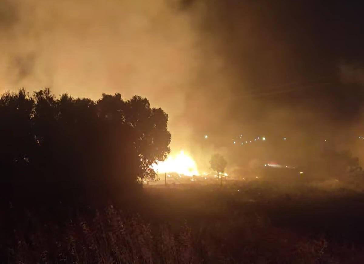 Φωτιά στην Κερατέα: Μεγάλη κινητοποίηση της Πυροσβεστικής
