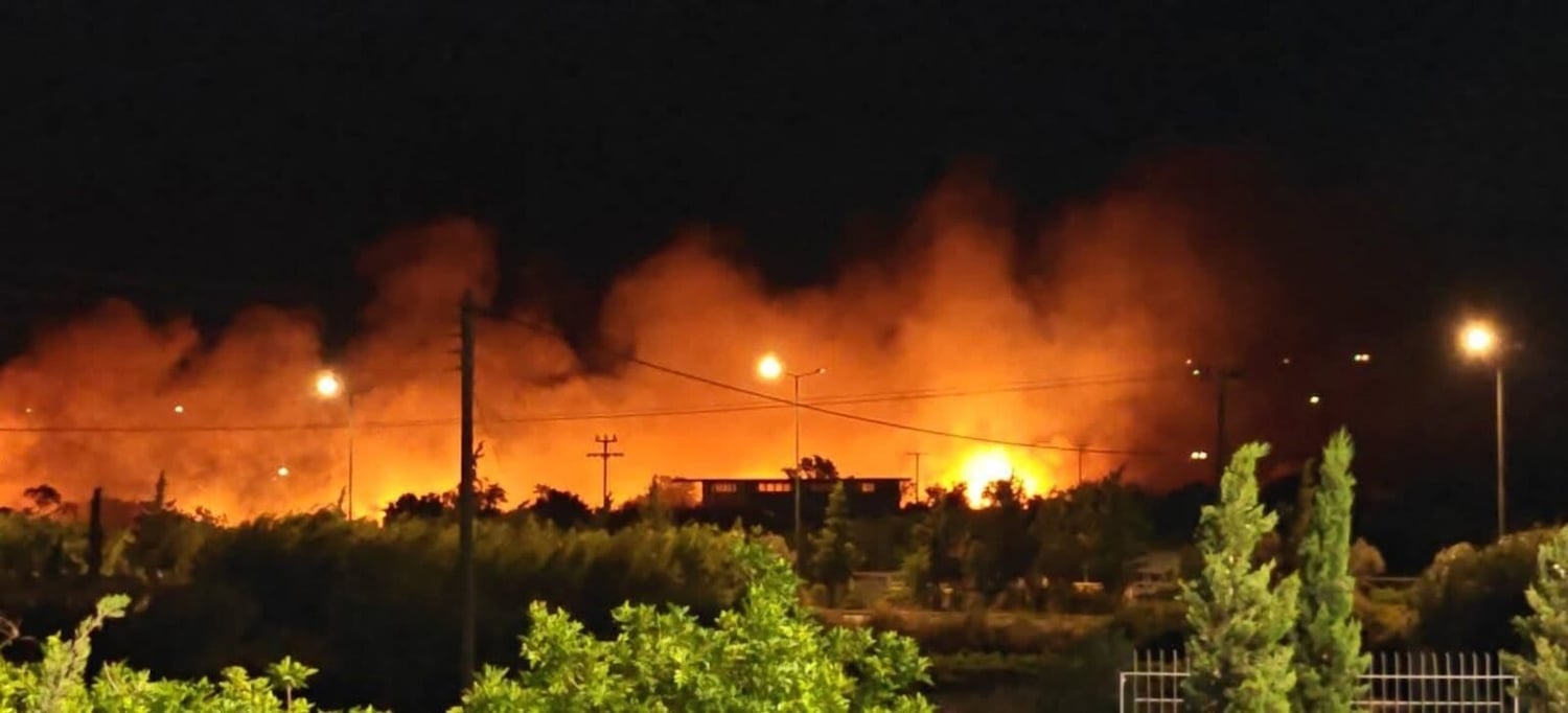 Φωτιά στην Κερατέα: Μεγάλη κινητοποίηση της Πυροσβεστικής 8 Φωτιά
