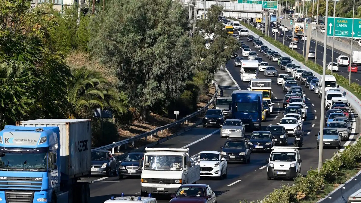 Αλλαγές κυκλοφορίας στην εθνική οδό Αθηνών – Λαμίας στη Μεταμόρφωση την Παρασκευή