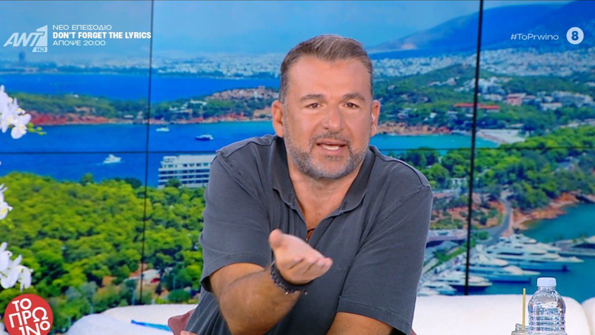Λιάγκας: «Έχω ανατριχιάσει» – Σε σοκ από την «βόμβα» είδηση που του αποκάλυψε ο Μελλάς στο Πρωινό