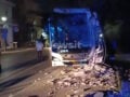 Άνω Λιόσια: Συγκλονιστικά βίντεο με το λεωφορείο που έπεσε σε κολώνα – Η στιγμή της σύγκρουσης