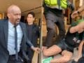 Λονδίνο: Ακτιβιστές διαδήλωσαν εναντίον καταστημάτων που πουλούν γούνες με σύνθημα «αίμα στα χέρια» – Viral έγινε ο security