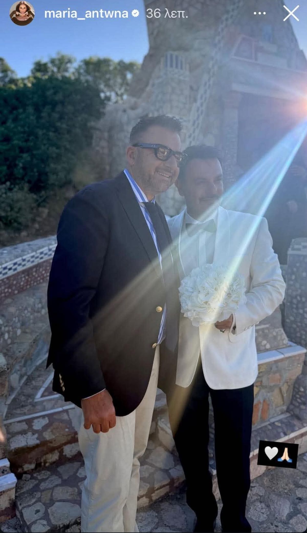 Γιώργος Λιάγκας, Μαρία Αντωνά
