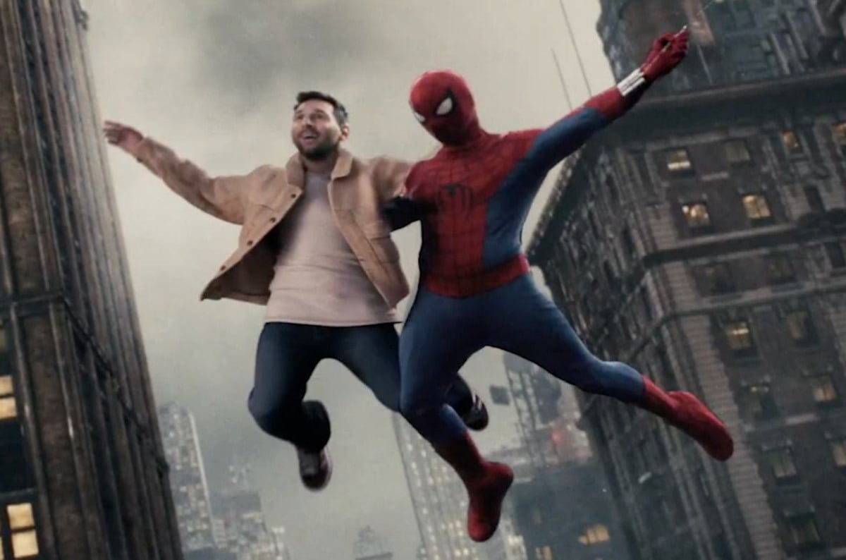 Λιονέλ Μέσι στο teaser της νέας ταινίας Spider-Man δίπλα στον Τομ Χόλαντ