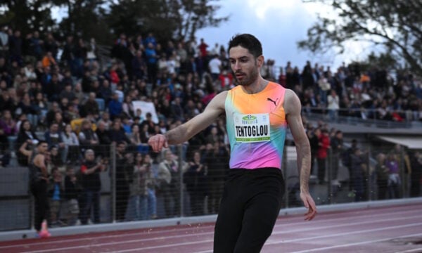 Ο Μίλτος Τεντόγλου πήδηξε 8,54 μέτρα στα Dromia αλλά οι ισχυροί άνεμοι δεν επέτρεψαν την αναγνώριση του άλματος