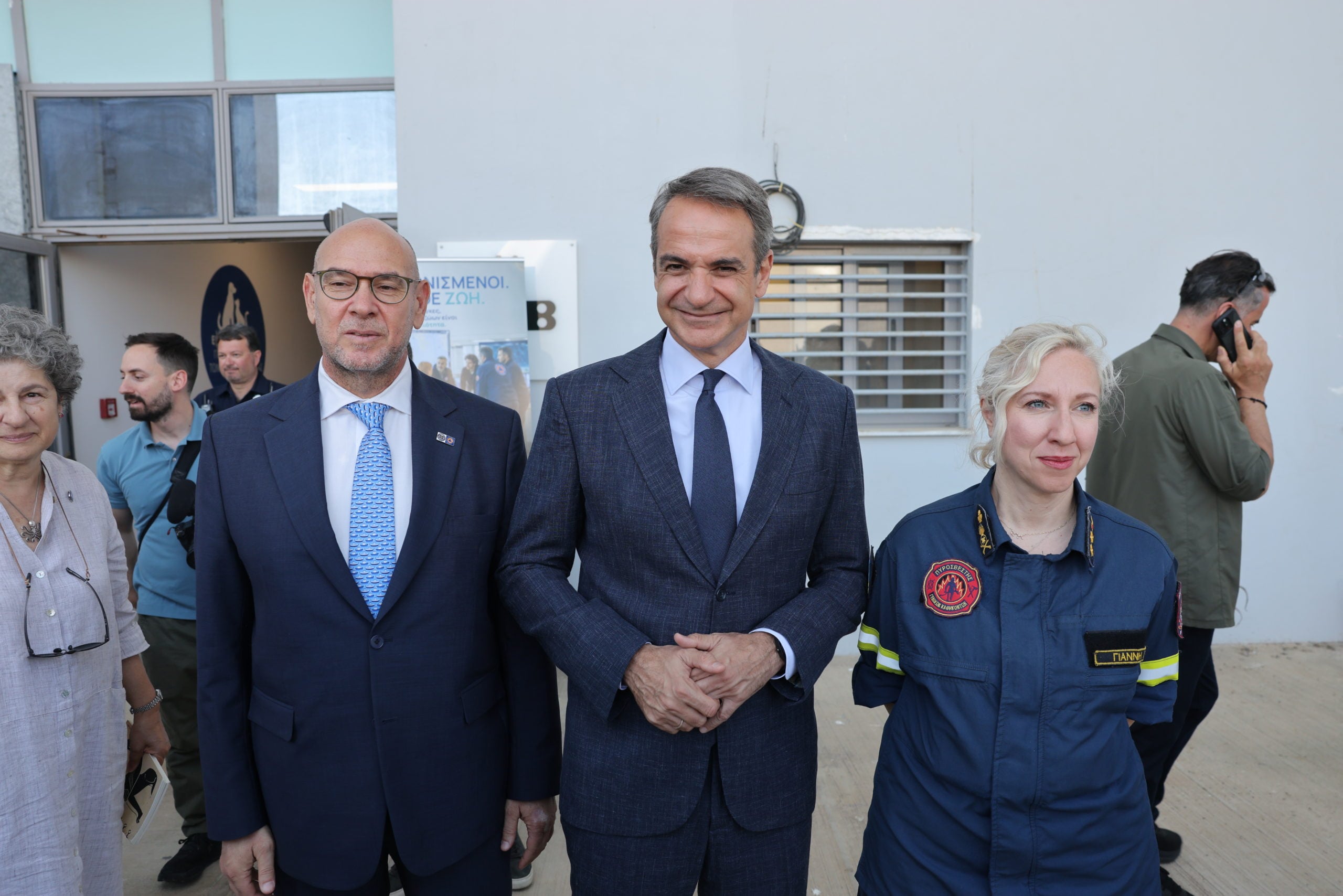 Μητσοτάκης: «Όταν η Πολιτεία συνεργάζεται με την κοινωνία των πολιτών κάτι καλό μπορεί να προκύψει» – Εγκαίνια του 1ου κέντρου υποδοχής πληγέντων ζώων από καταστροφές 11 Μητσοτάκης: «Όταν η Πολιτεία συνεργάζεται με την κοινωνία των πολιτών κάτι καλό μπορεί να προκύψει» – Εγκαίνια του 1ου κέντρου υποδοχής πληγέντων ζώων από καταστροφές