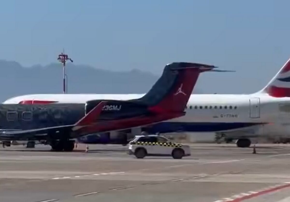 “Το ιδιωτικό αεροσκάφος του Μάικλ Τζόρνταν έφτασε στη Μύκονο”