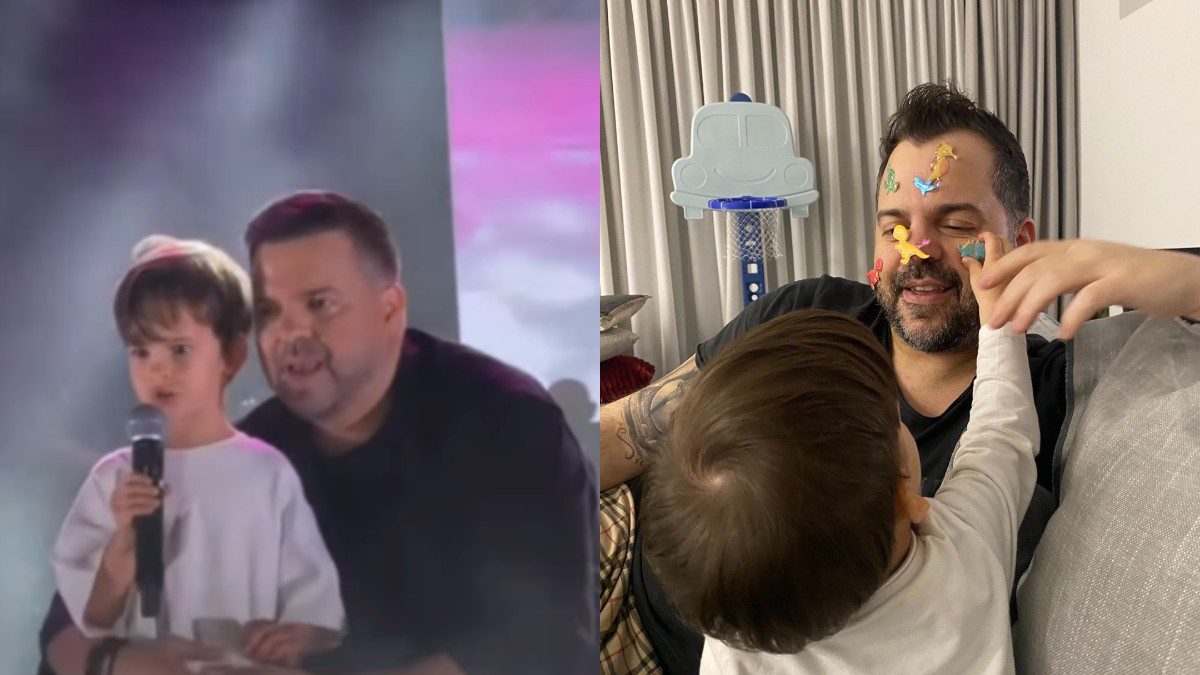 Νίκος Απέργης: Ο 4χρονος γιος του έγινε viral – Ανέβηκε στη σκηνή και τραγούδησε Αργυρό και Akyla (Βίντεο)