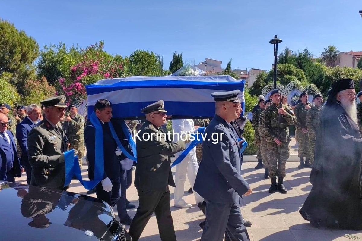 Αποχαιρετισμός Νίκου Ταγαρά: Στην Κόρινθο το ύστατο «αντίο» στον υφυπουργό Περιβάλλοντος