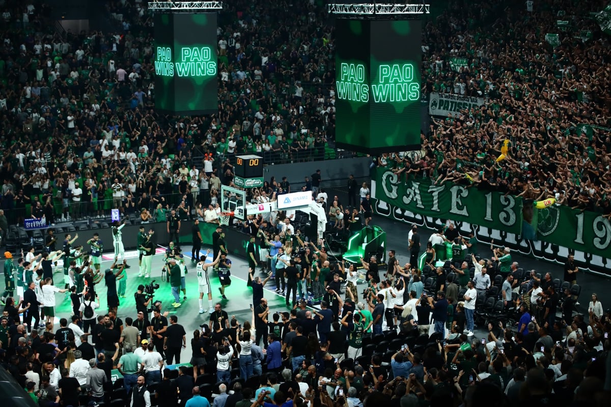 Ολυμπιακός – Παναθηναϊκός: Sold out το «T-Center» για τον πέμπτο τελικό της GBL