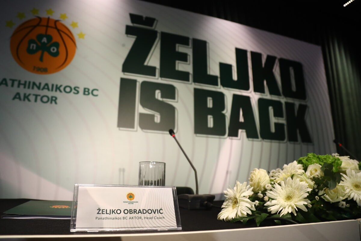 Ζέλικο Ομπράντοβιτς: Live η παρουσίαση του νέου προπονητή του Παναθηναϊκού