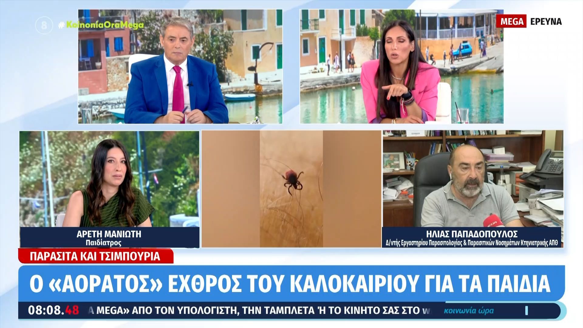 Παράσιτα: Ο «αόρατος» εχθρός του καλοκαιριού