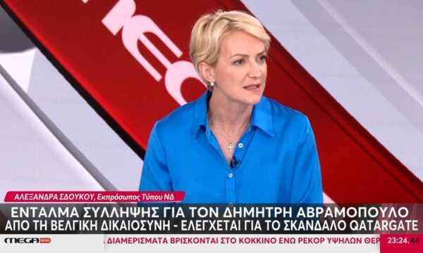 Α. Σδούκου για υπόθεση Αβραμόπουλου: «Δημιουργείται κλίμα από την αντιπολίτευση ότι βουλευτές εμπλέκονται σε σκάνδαλα»