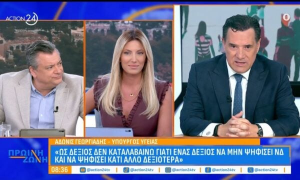 Άδωνις Γεωργιάδης: «Η Άννα Μισέλ Ασημακοπούλου είναι αδικημένη αυτή τη στιγμή»