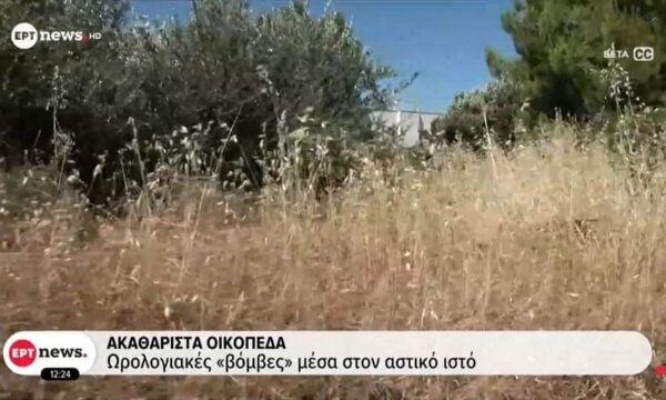 Ακαθάριστα οικόπεδα: Ωρολογιακές «βόμβες» μέσα στον αστικό ιστό