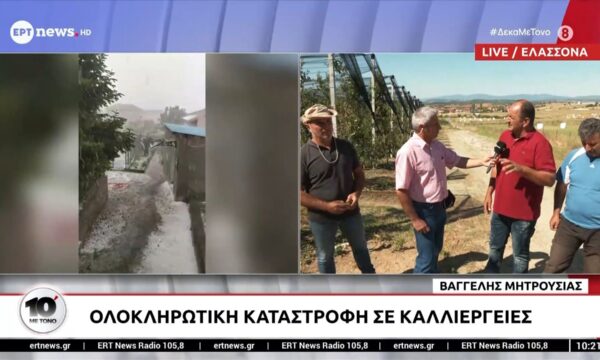 Αλλαγές καιρού: Ολοκληρωτική καταστροφή στις καλλιέργειες
