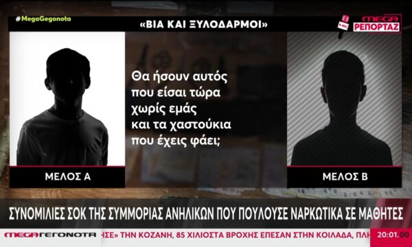 Ανήλικοι «βαρόνοι» ναρκωτικών – Διάλογοι σοκ & διακίνηση σε μαθητές 13 ετών