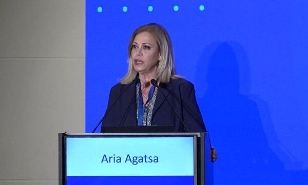 Χαιρετισμός της προέδρου του ΑΠΕ-ΜΠΕ, Άρ. Αγάτσα, στην Ελληνική Ομοσπονδία Καρκίνου
