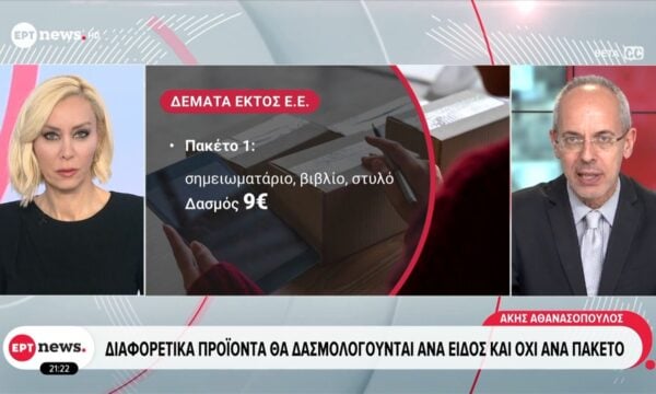 Διευκρινίσεις για την επιβολή δασμών στα πακέτα εκτός Ε.Ε.