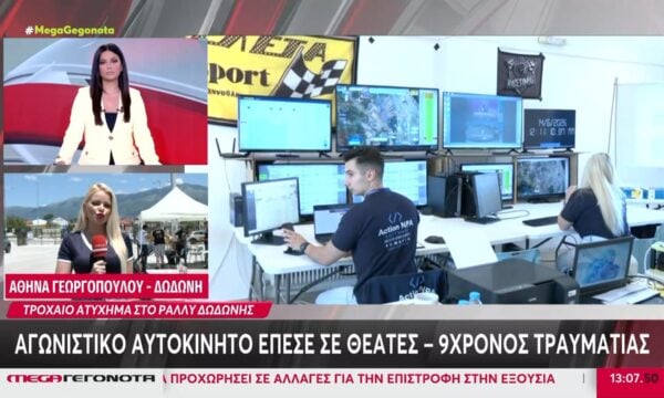 Δωδώνη: Τροχαίο ατύχημα με αγωνιστικό αυτοκίνητο – Τραυματίστηκε ένα 9χρονο παιδί