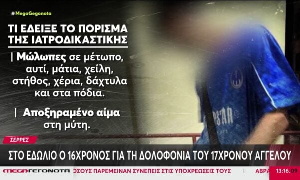Δολοφονία του 17χρονου Άγγελου: Τι έδειξε το πόρισμα της ιατροδικαστικής
