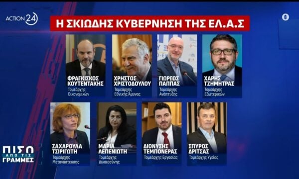 ΕΛ.Α.Σ.: Έρχεται σκιώδης κυβέρνηση – Ποια τα πρόσωπα