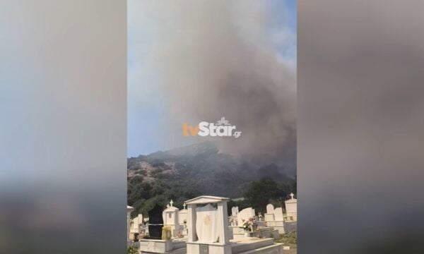Φωτιά στο Ακραίφνιο