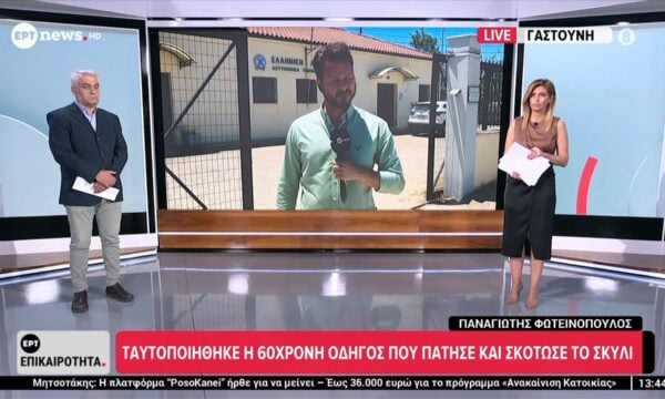 Γαστούνη: Ταυτοποιήθηκε η 60χρονη οδηγός που πάτησε και σκότωσε το σκυλί