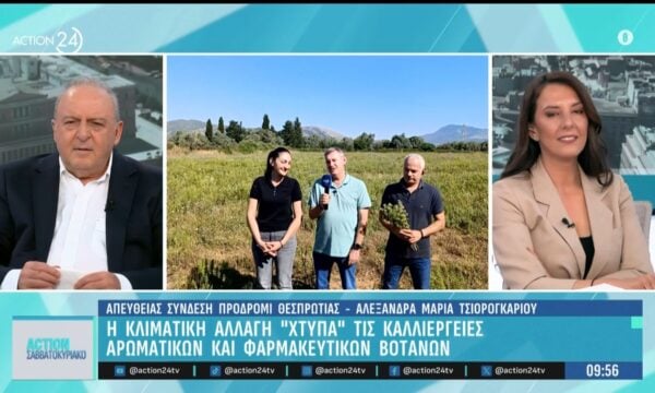 Η κλιματική αλλαγή “χτυπα” τις καλλιέργειες με αρωματικά & φαρμακευτικά βότανα