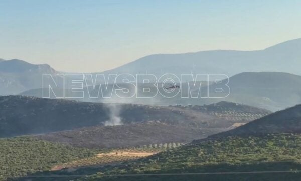 Η μάχη με τη φωτιά συνεχίζεται με αμείωτη ένταση στο Ακραίφνιο