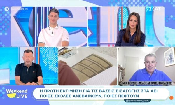 Η πρώτη εκτίμηση για τις βάσεις εισαγωγής στα ΑΕΙ