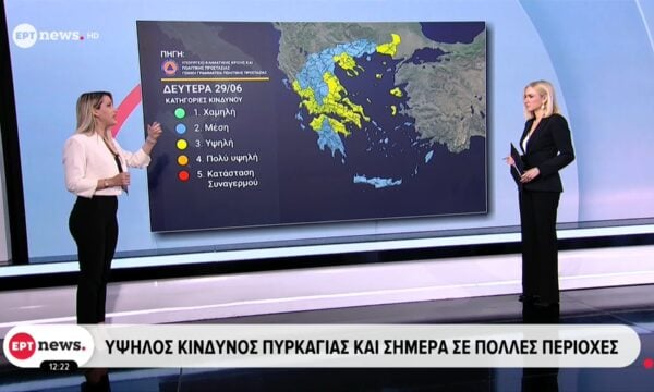 Καιρός: Αισθητή η άνοδος της θερμοκρασίας – Η πρόγνωση από την μετεωρολόγο Όλγα Παπαβγούλη