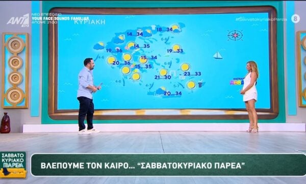 Καιρός – Σαββατοκύριακο Παρέα – 28/06/2026