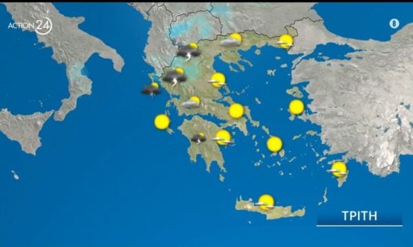 Καιρός: Υψηλές θερμοκρασίες – 39 θα φτάσει ο υδράγυρος