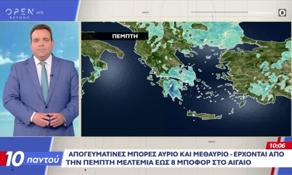 Καλοκαίρι και σήμερα με το θερμόμετρο στους 37 βαθμούς