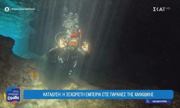 Κατάδυση: Η ξεχωριστή εμπειρία στις παραλίες της Χαλκιδικής
