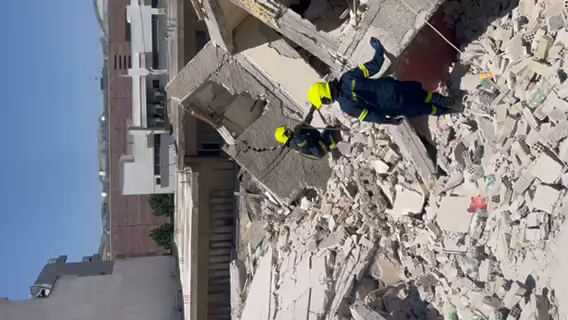 Κατέρρευσε πολυκατοικία στα Πετράλωνα στην Αθήνα