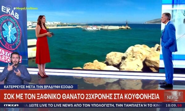 Κουφονήσια: Σοκ με τον ξαφνικό θάνατο 23χρονης