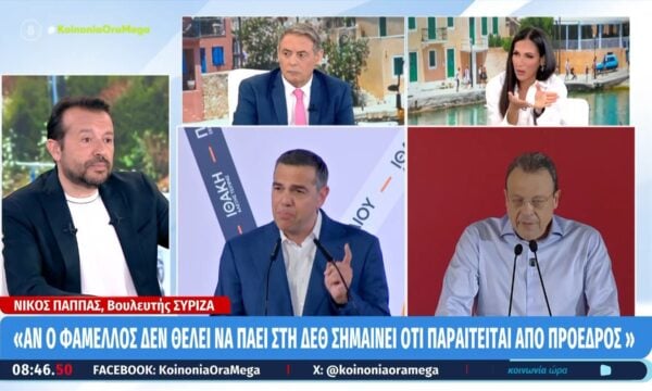 Ν. Παππάς: «Ο ΣΥΡΙΖΑ είναι η σύγχρονη έκφραση της Αριστεράς»