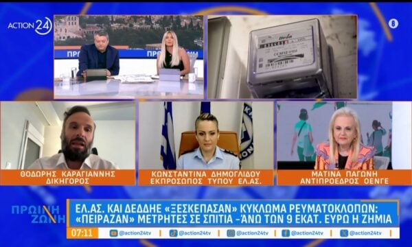 Νέο κύκλωμα ρευματοκλοπών με ζημιά εκατ. ευρώ  – Αποκάλυψη για όπλα που συνδέουν υποθέσεις στα Βορίζια