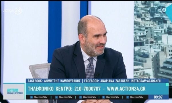 Ο Δημήτρης Μαρκόπουλος σχολιάζει την πολιτική επικαιρότητα στο ”Action Σαββατοκύριακο”