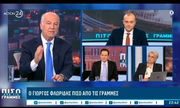 Ο Γιώργος Φλωρίδης στο Πίσω από τις Γραμμές