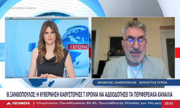 Ο βουλευτής ΣΥΡΙΖΑ Θεόφιλος Ξανθόπουλος στο Star
