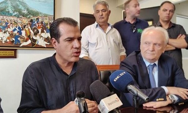 Ο υπουργός Μετανάστευσης και Ασύλου Θάνος Πλεύρης επισκέφτηκε την πόλη του Άργους