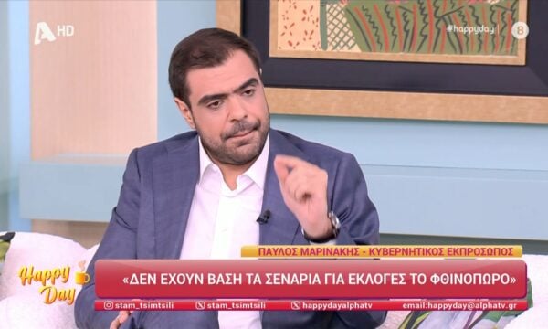 Π. Μαρινάκης: «Ο ΟΠΕΚΕΠΕ χρεώνεται στην κυβέρνηση επειδή αργήσαμε»