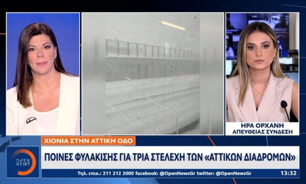 Ποινή φυλάκισης 10 μηνών με αναστολή για τον εγκλωβισμό των οδηγών το 2022